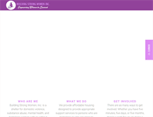 Tablet Screenshot of buildingstrongwomencommunity.org